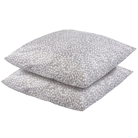Набор из двух наволочек серого цвета с принтом Спелая смородина из коллекции scandinavian touch, 70х70 см