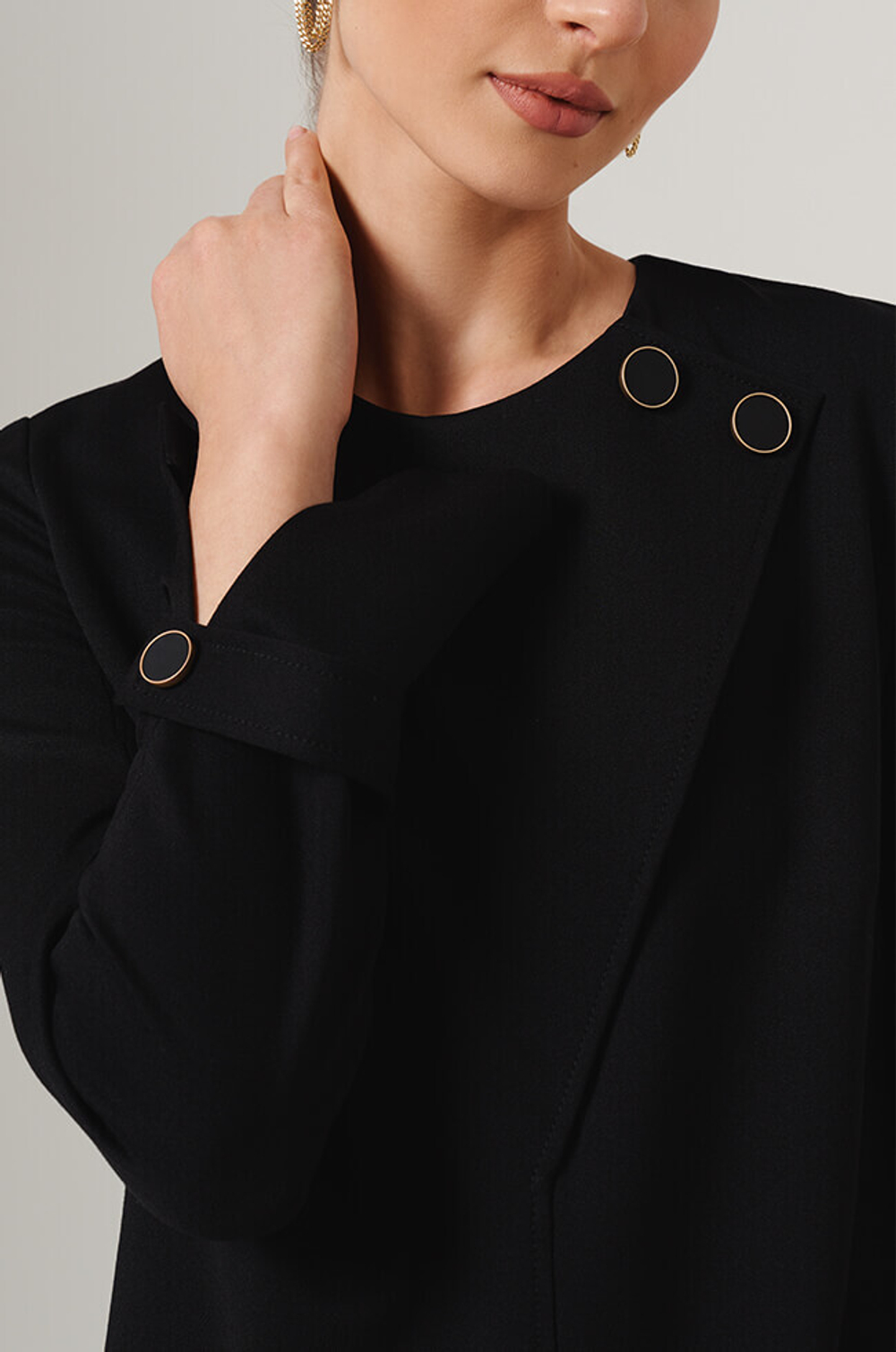 51600 Платье женское (черный)