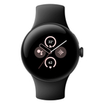 Умные часы Google Pixel Watch 2, Wi-Fi + LTE, «Матовый чёрный» корпус, ремешок цвета «Чёрный обсидиан» (версия Global)