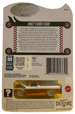 Hot Wheels RLC 1962 Ford F100 (2022)