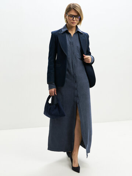 Синее платье Safari