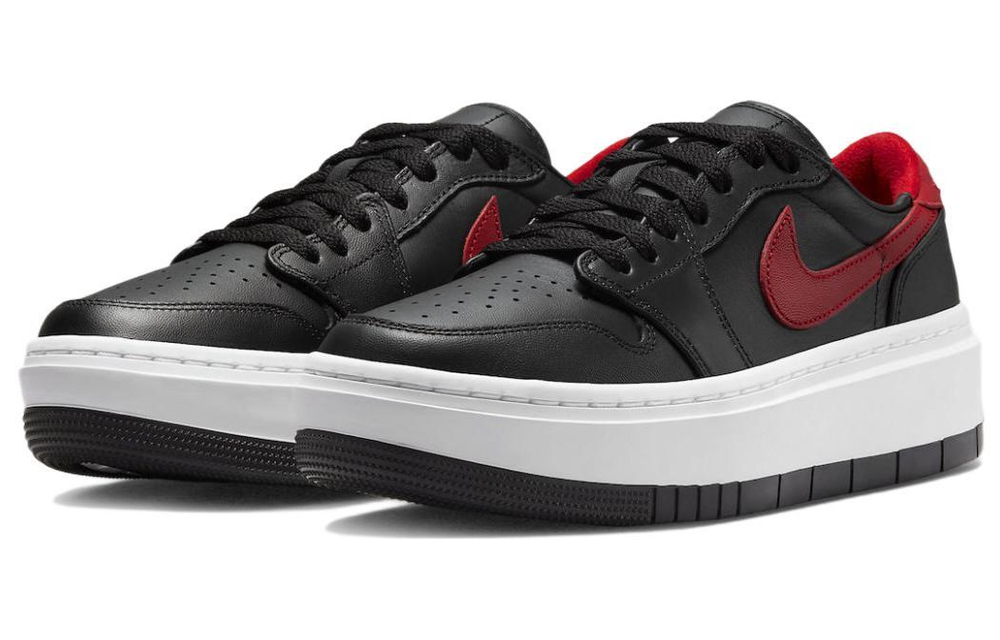 Кроссовки Jordan Air Jordan 1 Elevate Low "Blackred" (Женская размерная сетка)