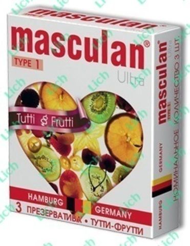 Презервативы Masculan Ultra Тутти-Фрутти (Tutti-Frutti)
