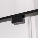 Душевая дверь Veconi Premium Alassio B AL-140-00-B-C4 140 стекло прозрачное осветленное/профиль черный матовый