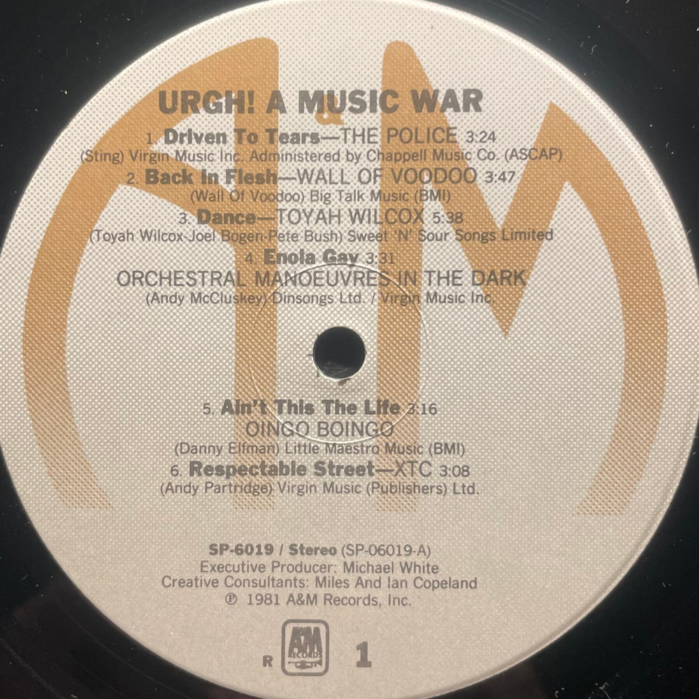Сборник URGH! A Music War 2LP (США 1981г.)