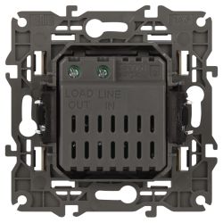 Светорегулятор ЭРА Elegance 14-4101-01М поворотно-нажимной, 400ВА 230В, белый матовый