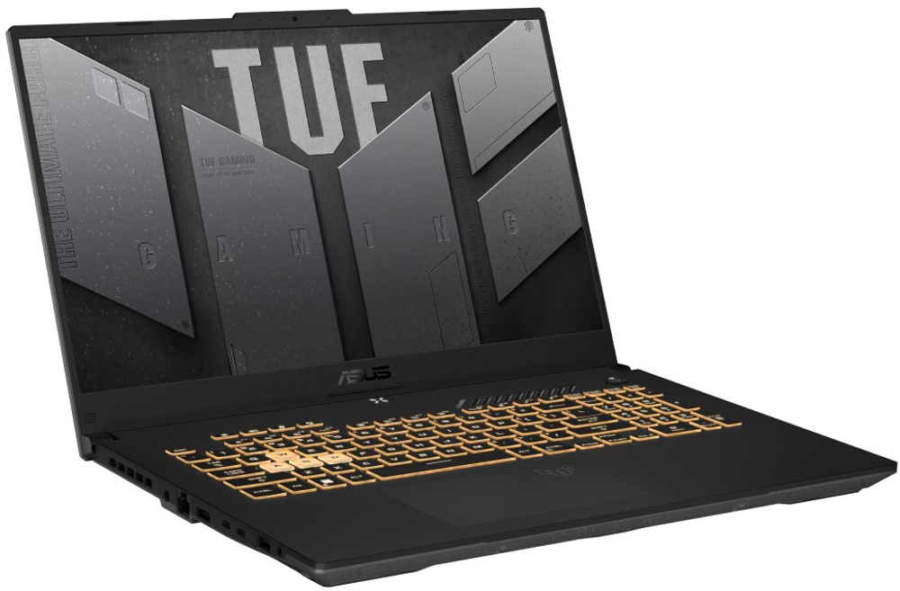 Ноутбук  ASUS TUF Gaming F17 FX707ZC4-HX119 17.3 ", Core i5, 16 Гб RAM, 512 Гб SSD, GeForce RTX 3050, Серый