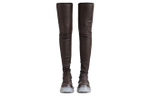 RICK OWENS/RO Over the knee Boots Women"s Brown
