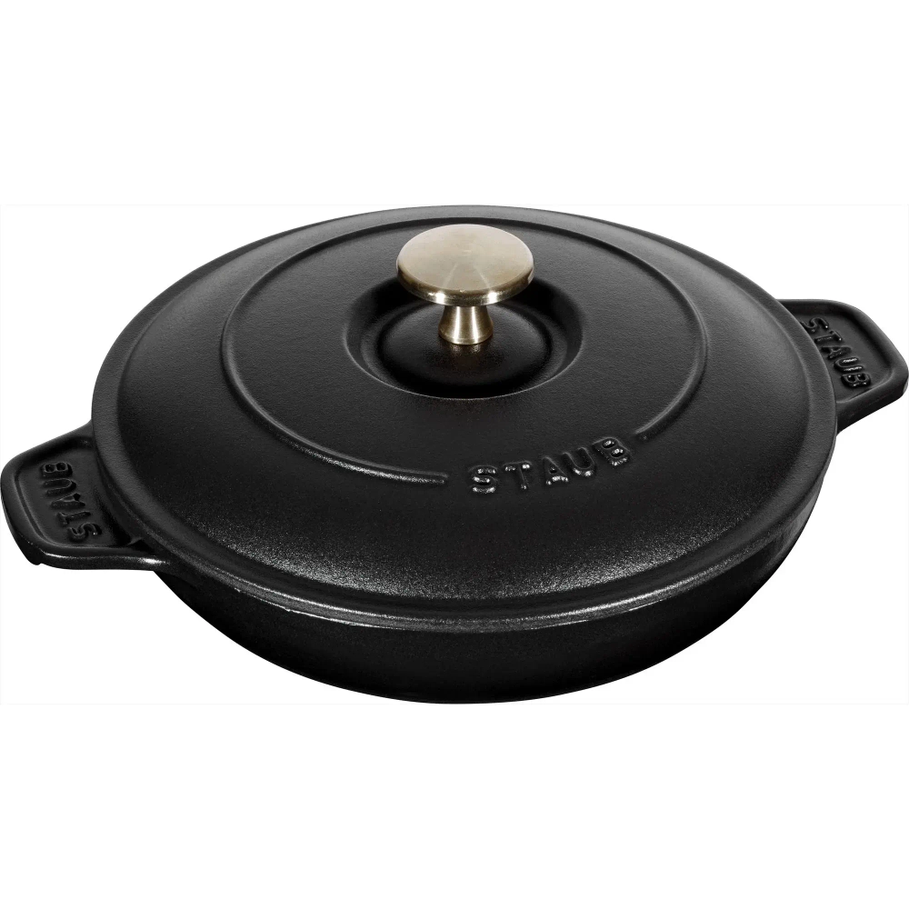 STAUB Sur la Table Блюдо для запекания Minis с крышкой 20 см черное