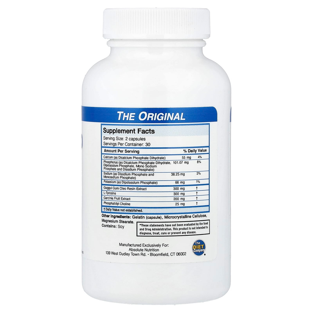 Absolute Nutrition, Thyroid T-3™, оригинальная формула, 60 капсул