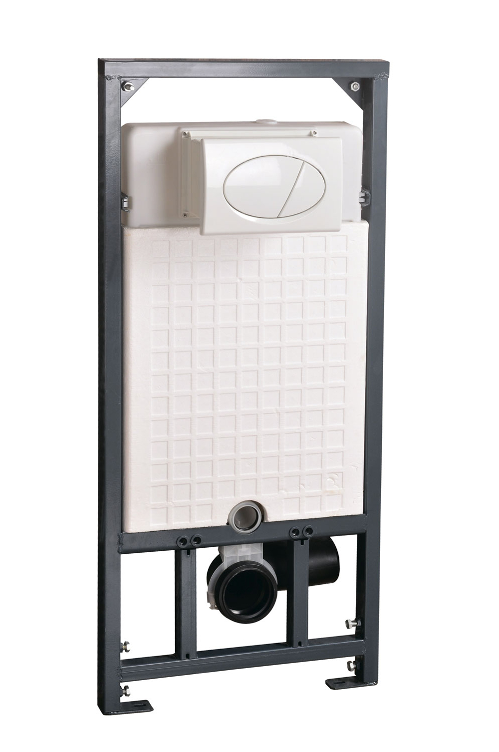 Инсталляция для подвесных унитазов SILENT, CITY без кнопки 10002