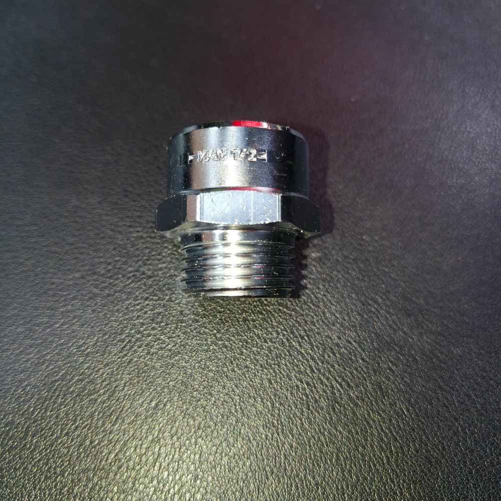 Корпус соединителя KAN-therm (G1/2" x G1/2") — Арт. 1709040000 Kan therm Push 9001.35