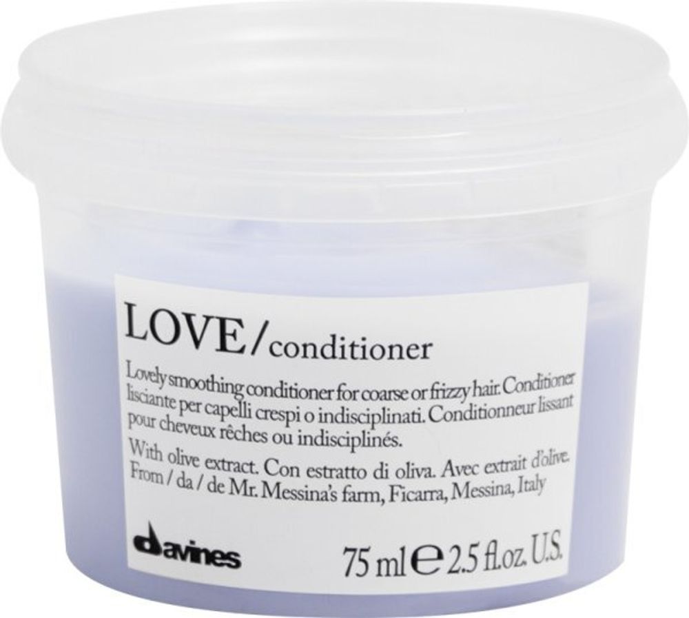 Кондиционер для разглаживания завитка Davines Love Lovely Smoothing Conditioner 75 мл