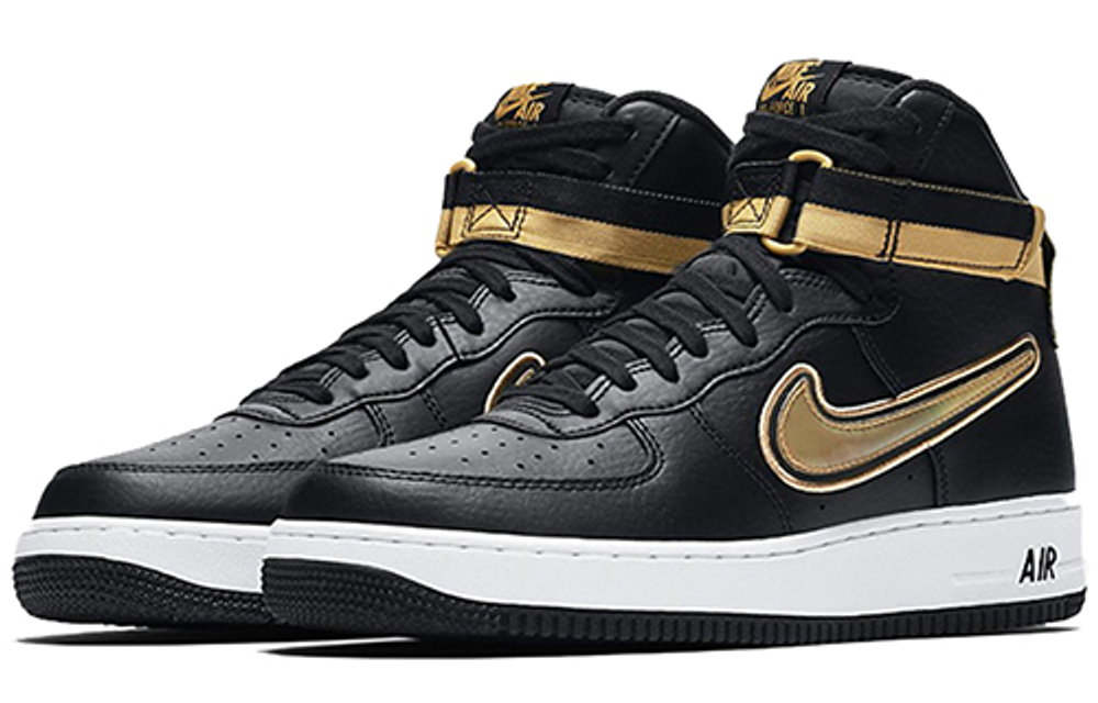 Кроссовки Nike Air Force 1 For The Love Of The Game Blackmetallic Nba