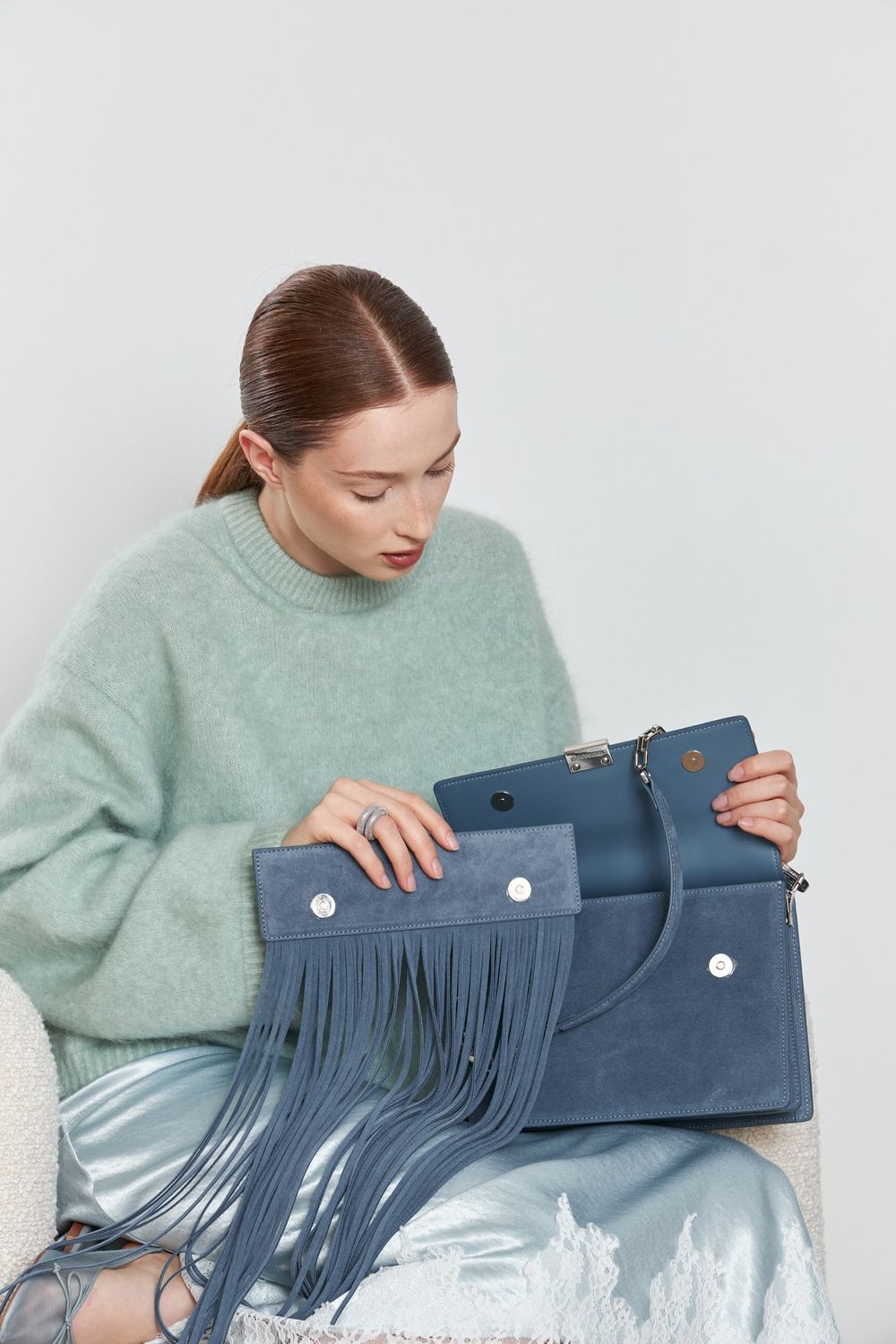 GIPSY 2 IN 1 BAG BLUE