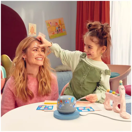 Умная колонка VK Капсула Нео (с часами), зеленый