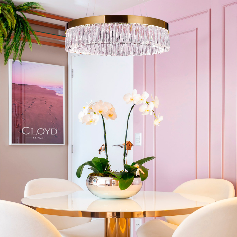 Люстра Cloyd TELEMAN C1 / Ø60 см - латунь (арт.10768)