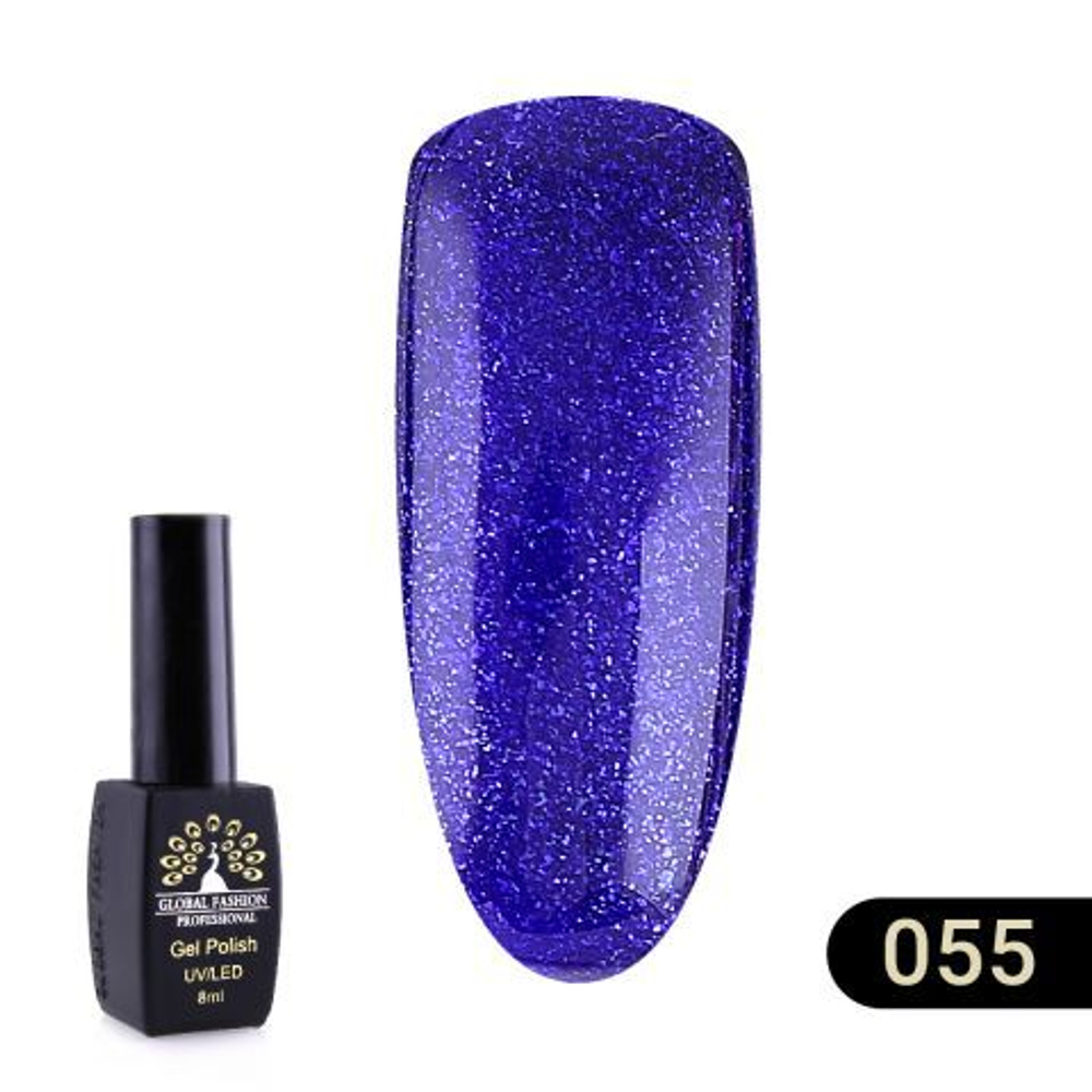 Гель лак BLACK ELITE 055, Global Fashion 8 мл