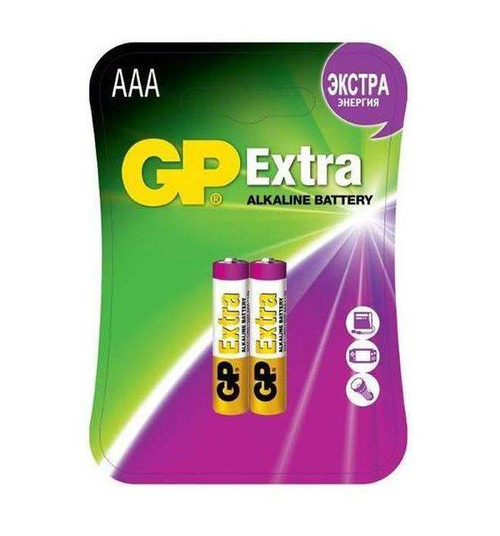 Батарейка LR03 AAA GP Extra (блистер 2шт.)