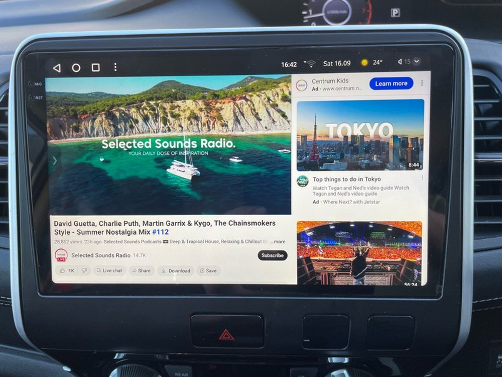 Магнитола для Nissan Serena C27 2016-2019 (рамка матовая) - Teyes CC3-2K на Android 10, 2K QLED, ТОП процессор, CarPlay, 4G SIM-слот