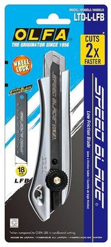 OLFA 18 мм, с сегментированным лезвием, нож (OL-LTD-L-LFB)