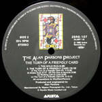 The Alan Parsons Project / The Turn Of A Friendly Card (LP)