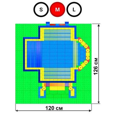 Набор GigaBloks 5: Дворец на платформе