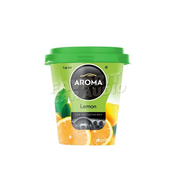Ароматизатор AROMA Car Cup Gel Lemon