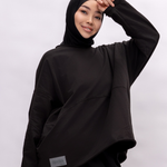 SWEATSHIRT WITH POCKET FROM THREE KNITTING