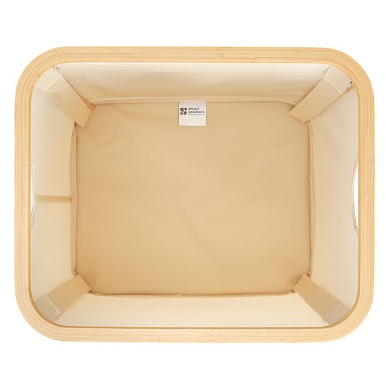 Корзина для белья neat mid, 40x33x43 см, молочная