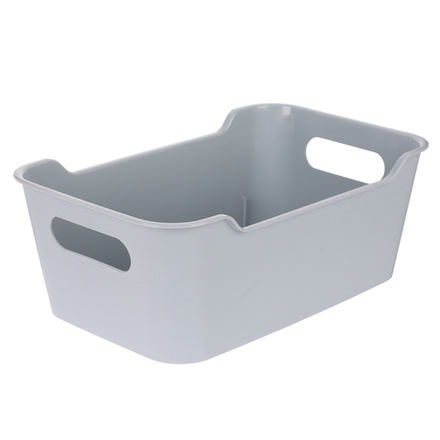 Корзинка универсальная "Mango" 4,1л. 290х180х105мм (серый)