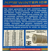 Леска Trabucco T-Force XPS Winter Ice 50 м 0,307 мм