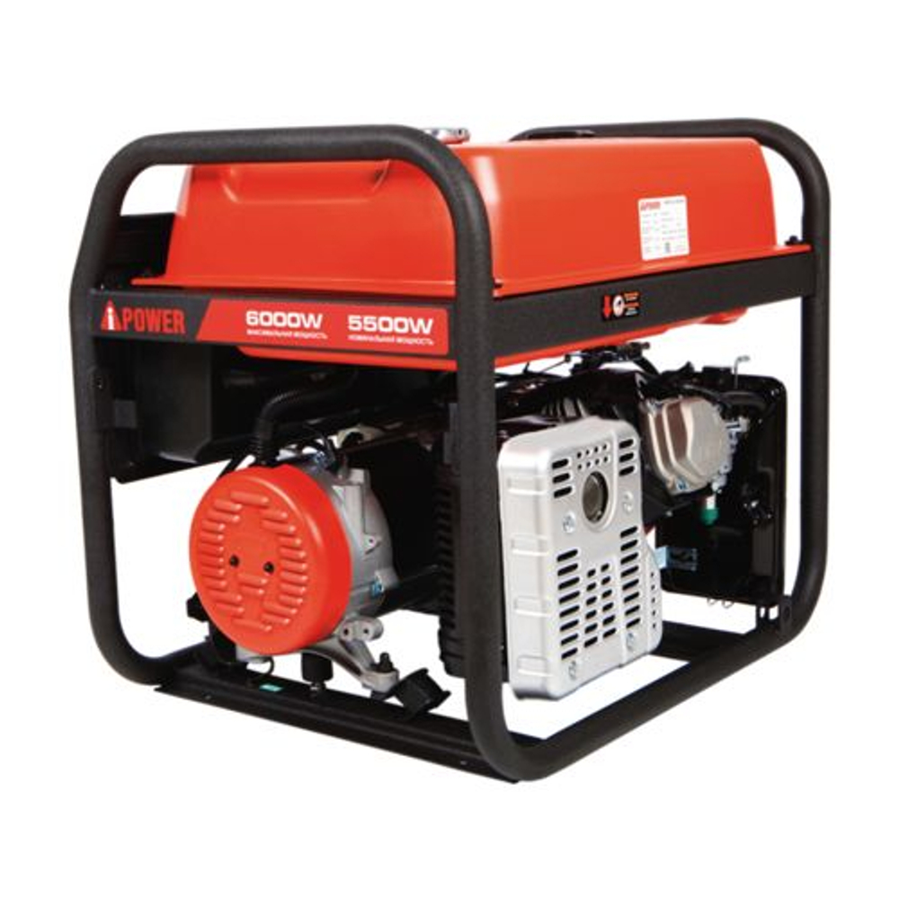 Бензиновый генератор A-iPower A6000EAX 5.5кВт, 230В/50Гц
