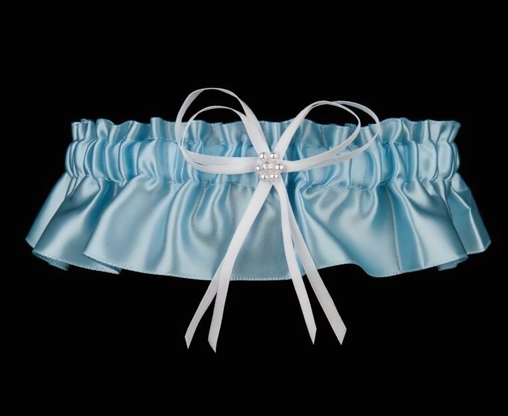 Подвязка на ногу Las Vegas (Размер: S-M-L) (Цвет: голубой)