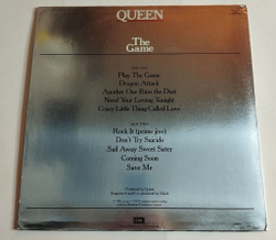 Винтажная виниловая пластинка LP Queen The Game (UK 1980)