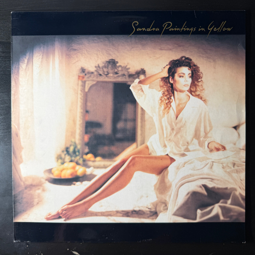 Sandra ‎– Paintings In Yellow (Европа 1990г.)