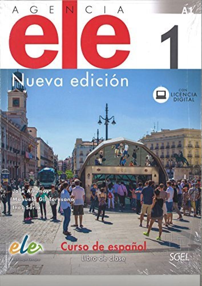 Agencia ELE 1 NEd Libro del alumno + @