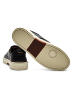 Кожаные монки GARY BOSS BLACK - темно-синий(50529271)