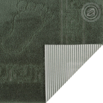 Коврик на резиновой основе НОЖКИ (темно-зеленый) Ножки АртД резин.45*65 АРТ ДИЗАЙН 45*65