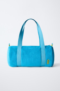 ZARA СУМКА-БОУЛИНГ GARFIELD © PAWS INC, СИНИЙ