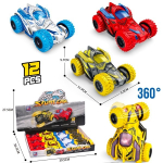 Машина инерционная «СуперКар», 11,5*8,5*7,8 см, вращающаяся 360°, в шоу-боксе, микс