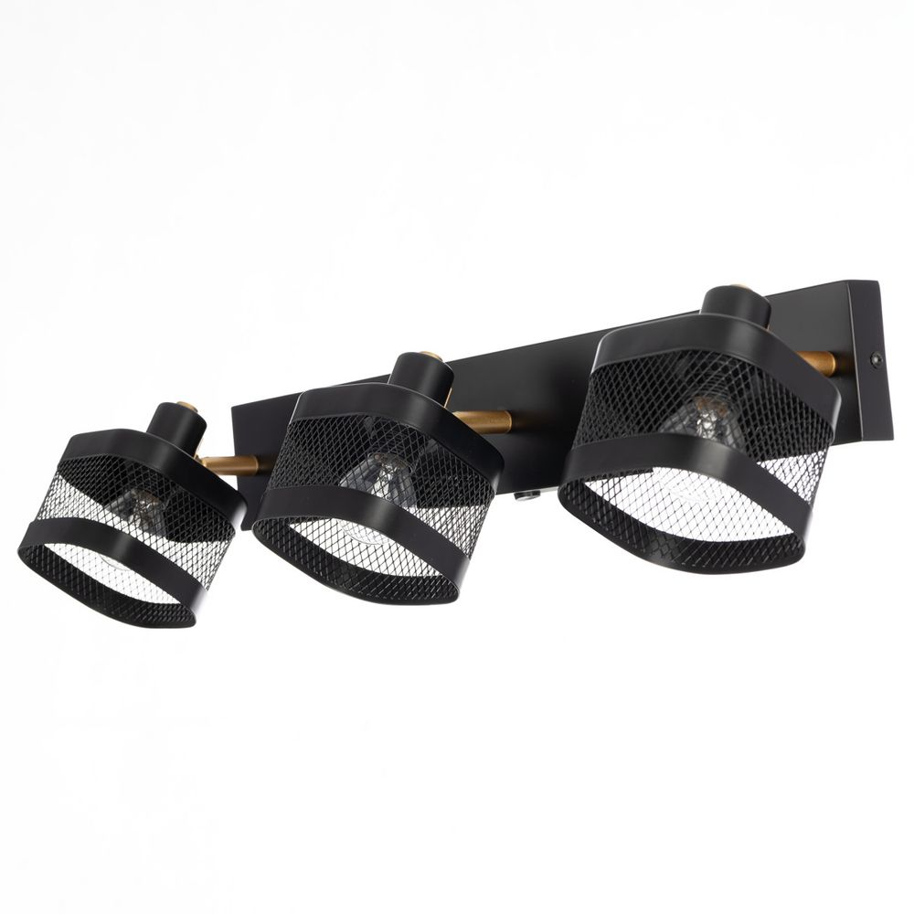 Citilux Хаген CL531535 Спот с выключателем Чёрный