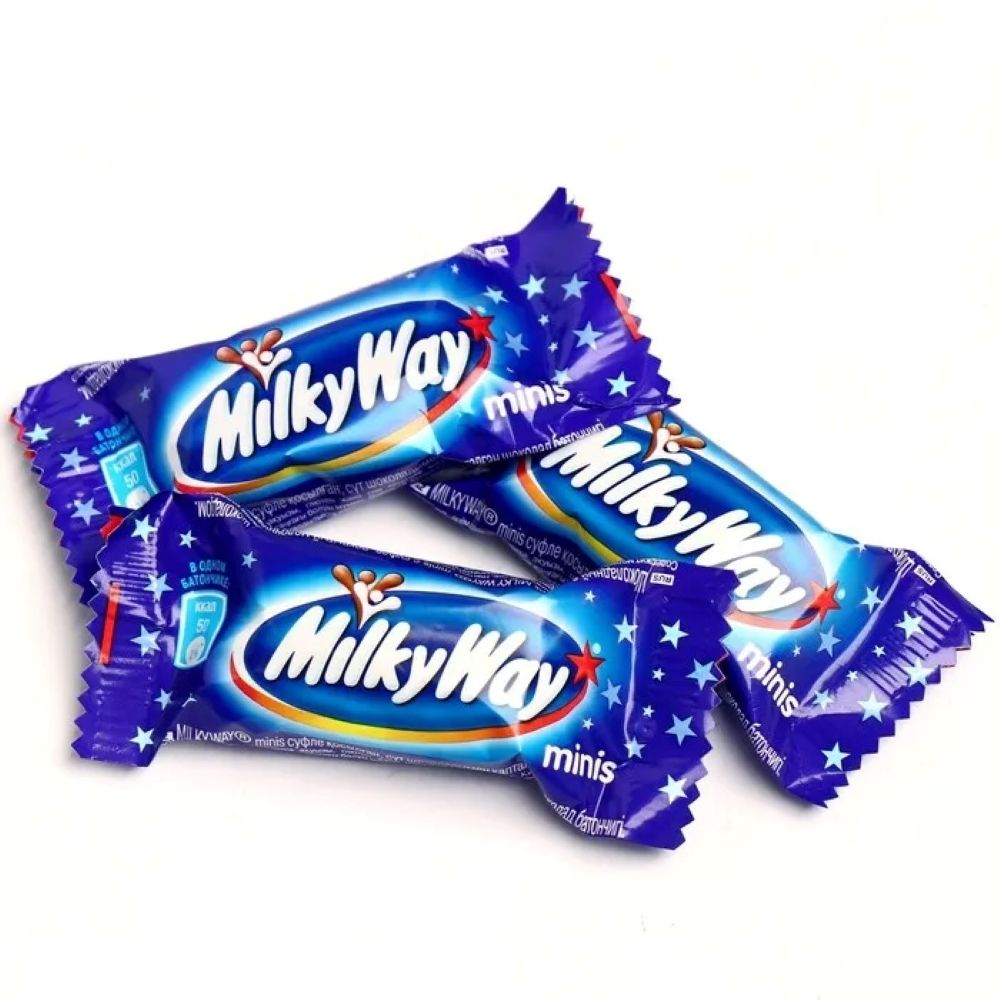 Шоколадные батончики Milky Way Minis 2,5 кг
