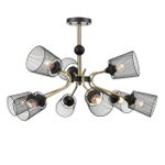 8191/9C LN Люстра E27 9*60Вт 220В IP20 COUNTY
