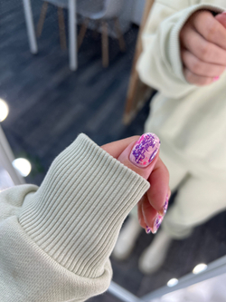 Swanky Stamping Пластина для стемпинга 127 буквы