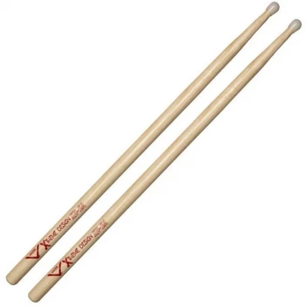 Vater VXD5BN Барабанные палочки, орех L (15,5*420), нейлоновый  наконечник Oval. Xtreme design. XD-5B Tip.