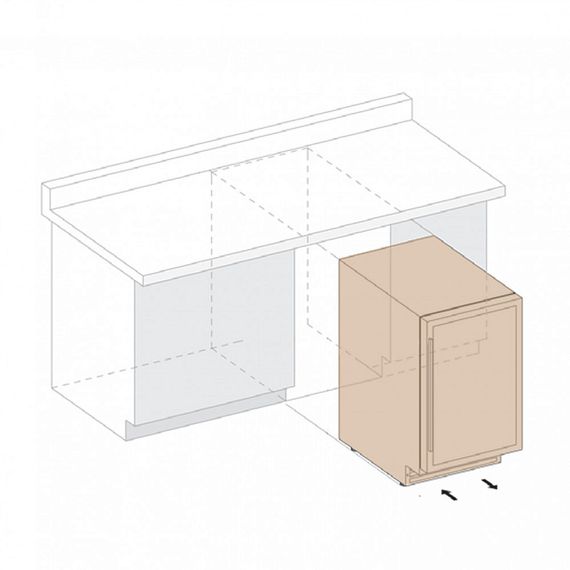 Винный холодильник Dunavox DAUF-46.138B