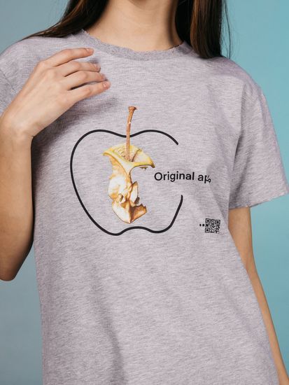 Serdyukov футболка Apple одежда унисекс стиль принт качество