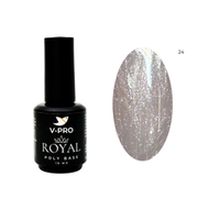 24 Poly Base ROYAL V-PRO 15мл