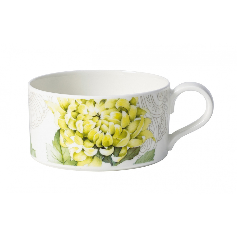 Villeroy & Boch Чашка с блюдцем Quinsai Garden 230 мл для чая 10-4380-1270+10-4380-1280